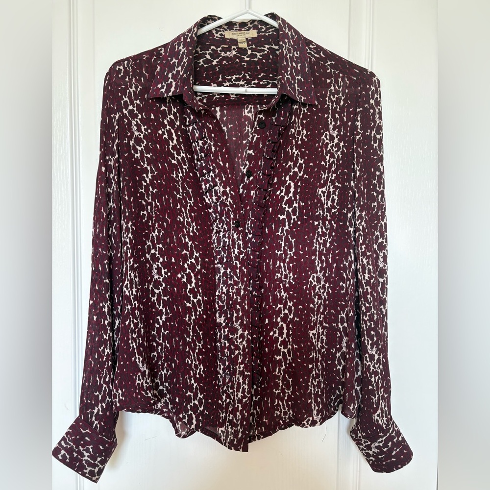 Burberry floral shirt